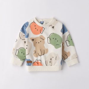 Felpa cagnolini minibanda