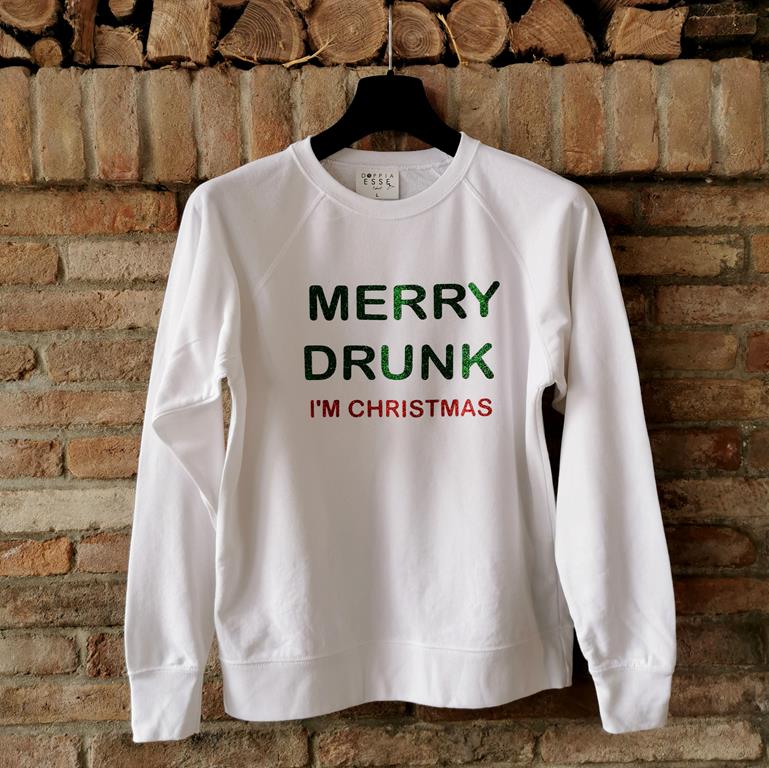 MERRY DRUNK (felpa UNISEX)