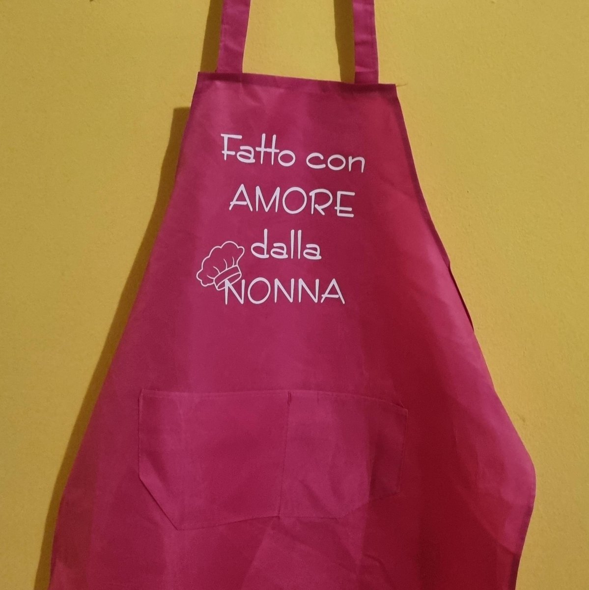 GREMBIULE FATTO CON AMORE DALLA NONNA - immagine 2