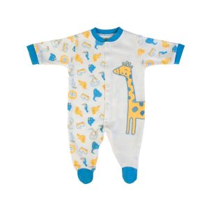Tutina bianca con giraffa FS baby