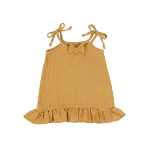 Vestito Fs Baby giallo senape