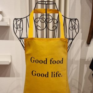 Grembiule da cucina “GOOD FOOD GOOD LIFE”