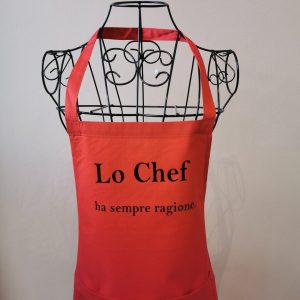 Grembiule da cucina “Lo Chef”
