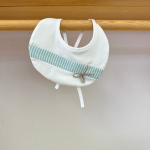 Bavetta bianca e a righe verde I Delfi