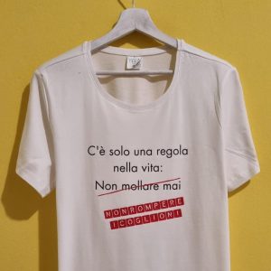 C’è UNA SOLA REGOLA NELLA VITA