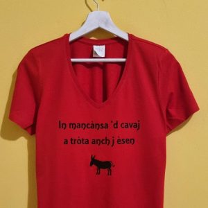 IN MANCANSA ‘D CAVAJ A TROTA ANCHE I ESEN