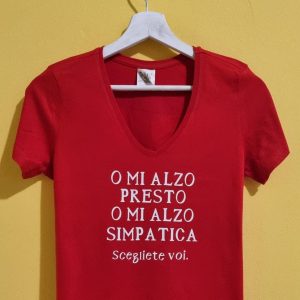 O MI ALZO PRESTO O MI ALZO SIMPATICO