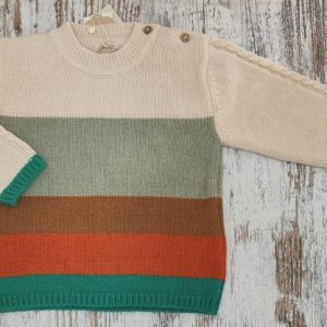 Maglioncino a fasce Wedoble