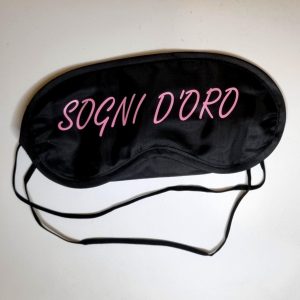 Mascherina per dormire “SOGNI D’ORO”