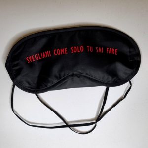 Mascherina per dormire “Svegliami come solo tu sai fare”