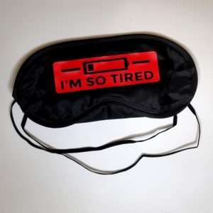 Mascherina per dormire “I’M SO TIRED”