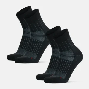 MERINO RUNNING QUARTER STRØMPER