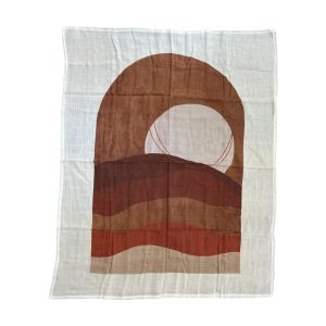 Mussola tramonto marrone