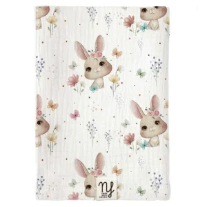 Mussola “Bunny” cotone Nannafrufru