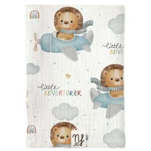 Mussola “Lion” cotone Nannafrufru