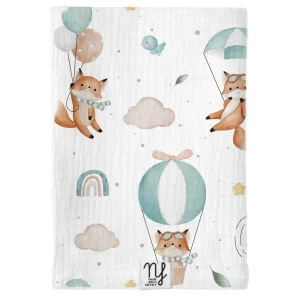 Mussola “Fox” cotone Nannafrufru