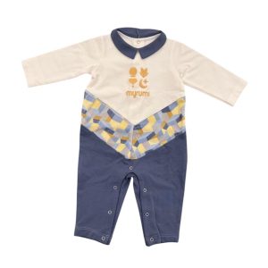 Tutina bianca e blu Myrumi