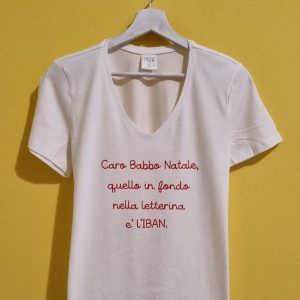 Quella in fondo alla letterina è l’Iban