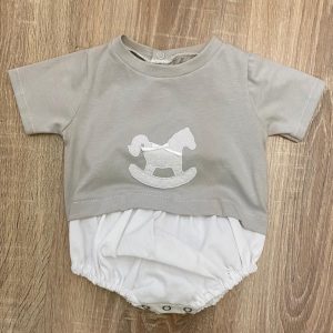 Pagliaccetto cavalluccio a dondolo Biribò