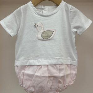 Pagliaccetto cigno rosa