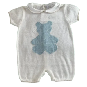 Pagliaccetto in filo di scozia orsetto Primodì