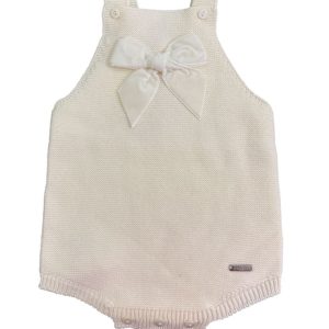 Pagliaccetto Condor panna con fiocco