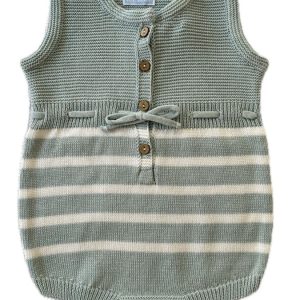 Pagliaccetto verde e bianco Mac llusion