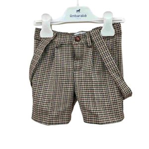 Bermuda fantasia pied de poule ambarabà