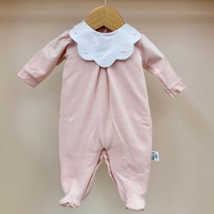 Tutina rosa baby margherita pois Pappa e Latte