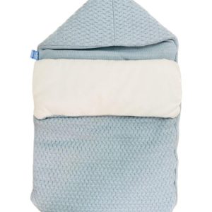 Sacco nanna verde acqua e bianco Sardon