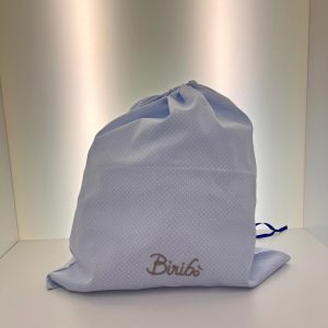 Sacco porta cambio celeste e pois Biribò