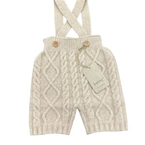 Salopette beige babby