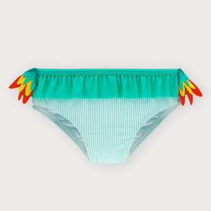 Costume a mutandina bimba con ali di tucano Sardon