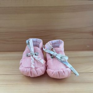 Scarpe culla rosa