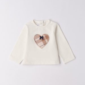 t-shirt minibanda cuore