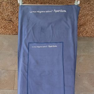 TELI mare in microfibra SET estivo “La mia religione estiva? Aperitivo”