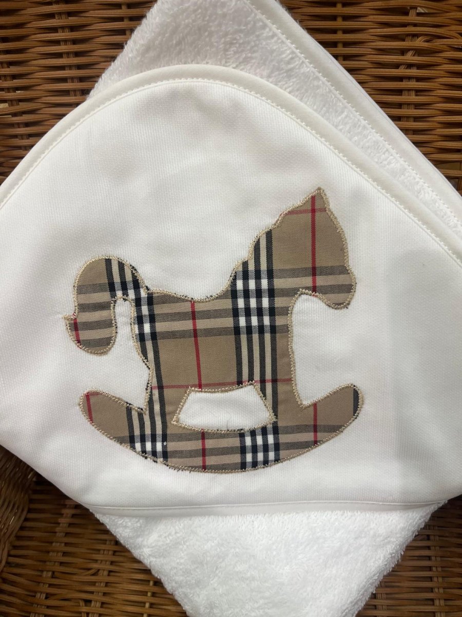 Triangolo cavalluccio tartan - immagine 3