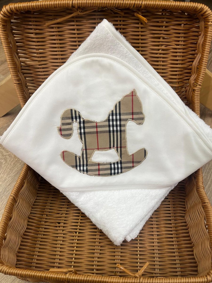 Triangolo cavalluccio tartan - immagine 2