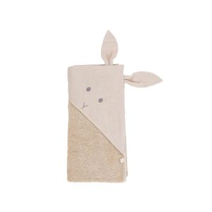 Triangolo da bagno bunny tortora Baby Gi