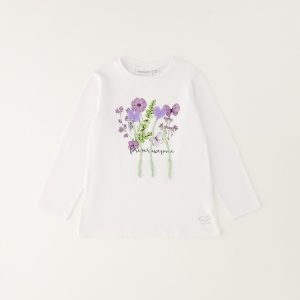 T-shirt fiori Sarabanda