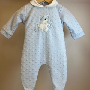 Tutina unicorno celeste