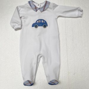 Tutina Intera Macchinina Blu Myrumi