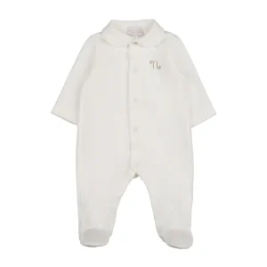 Tutina bianca cotone Nanan