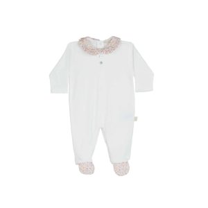 Tutina con colletto fiorellini Baby Gi