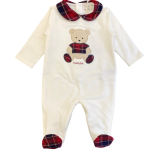 Tutina orsetto tartan Nanan