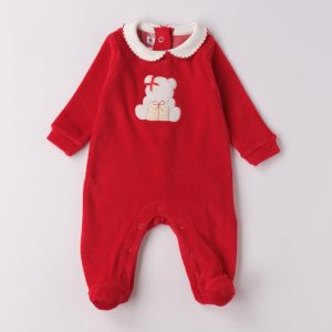 Tutina rossa orsetto Minibanda