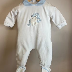 Tutina unicorno celeste