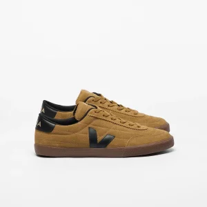 Sneakers panenka in suede beige