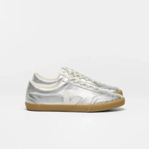 Sneakers Volley leather silver