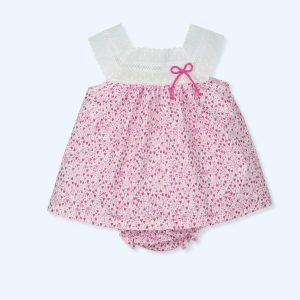 Vestito e culotte cuoricini e fiocco Mac Ilusion